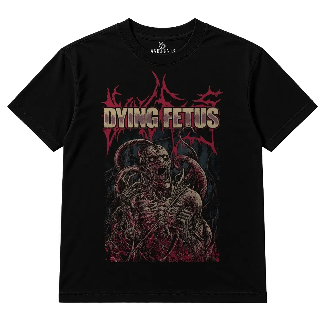 Dying Fetus デスメタル　death l Dying Fetus Graphic Death Metal T-Shirt | Merch Maroc — Axe Prints